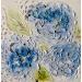 Gemälde Hydrangea in Japan von Caitrin Alexandre | Gemälde Figurativ Landschaften Natur Minimalistisch Aquarell Tinte