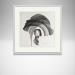 Gemälde Time CCCXXXV von Nicol | Gemälde Figurativ Porträt Minimalistisch Schwarz & Weiß Tinte