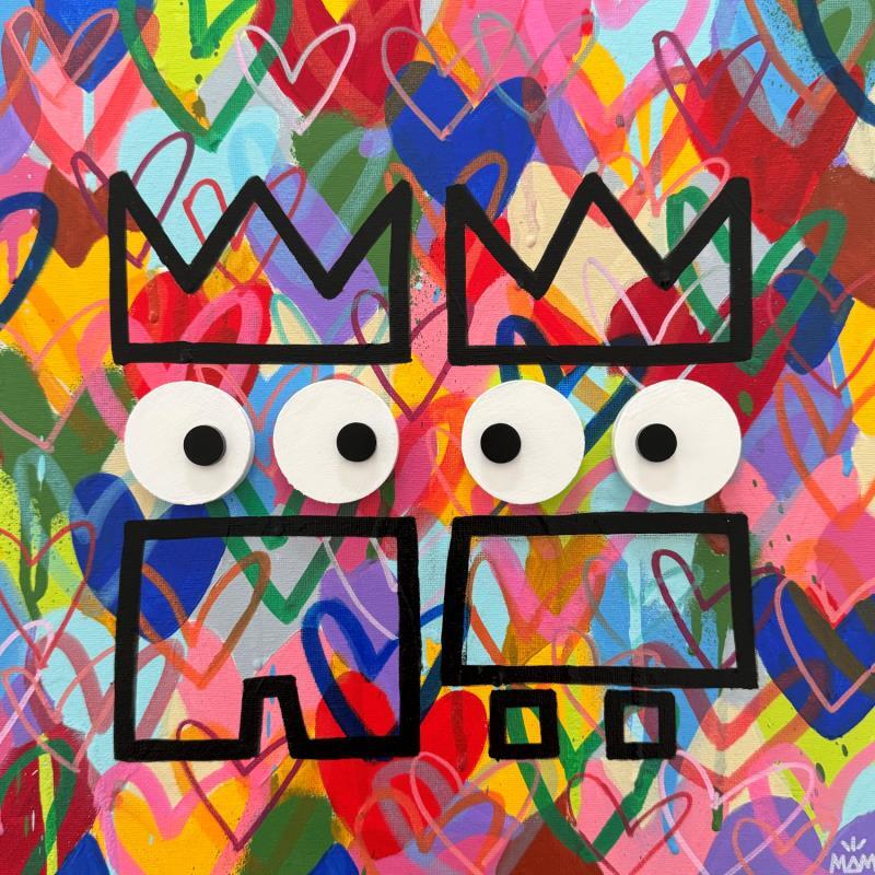 Painting LOVE POTES by Mam | Painting Pop-art Acrylic Pop icons