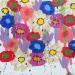 Painting BOUQUET by Mam | Painting Pop-art Society Pop icons Still-life Acrylic