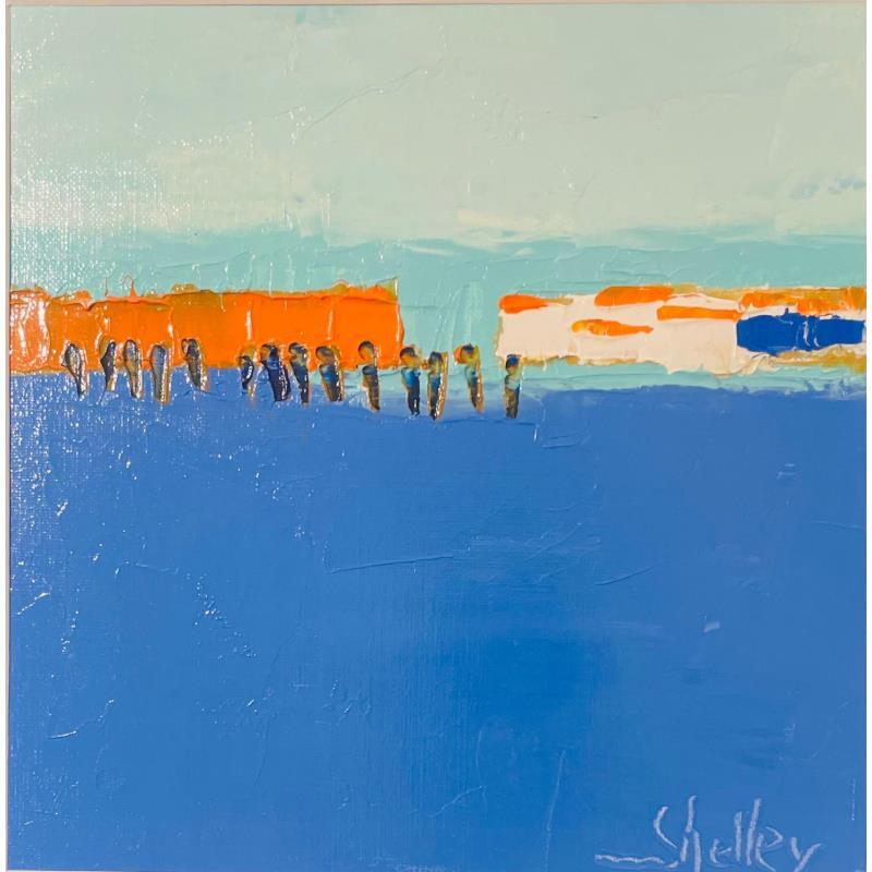 Painting Idyllique by Shelley | Painting Abstract Oil