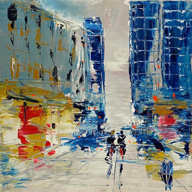 Peinture Montréal  par Raffin Christian | Tableau Figuratif Huile Urbain