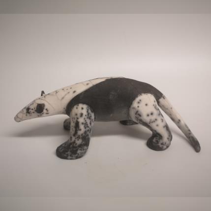 Sculpture Tamandua by Roche Clarisse | Sculpture  Ceramics, Raku Animals