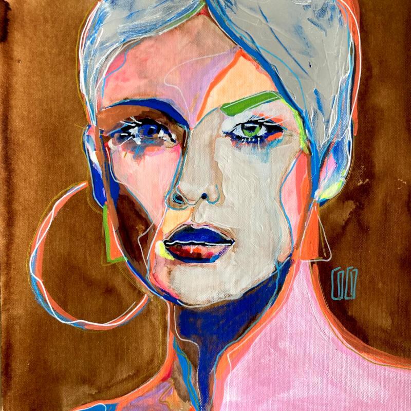 Painting Encoremoi by Coco | Painting Figurative Acrylic Pop icons, Portrait