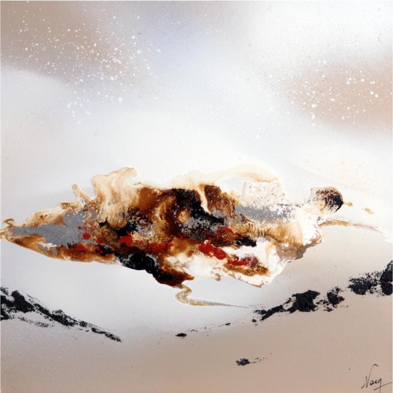 Gemälde  C2325 F3 von Naen | Gemälde Abstrakt Landschaften Natur Acryl Tinte