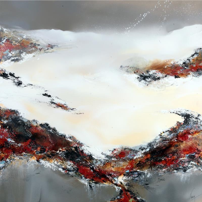 Painting  562  by Naen | Painting Abstract Nature Acrylic Ink