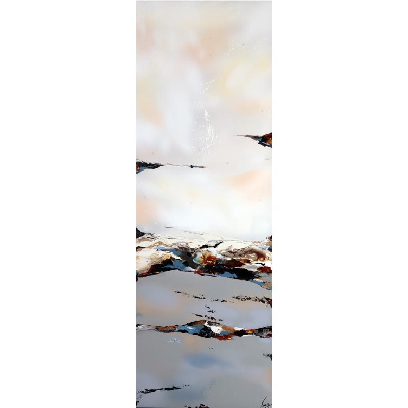 Peinture  325  par Naen | Tableau Abstrait Acrylique, Encre Nature, Paysages