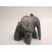 Skulptur elephant von Roche Clarisse | Skulptur Tiere Keramik Raku