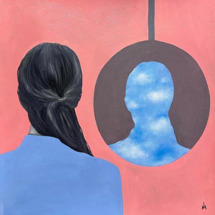 Painting Mirror by Ivanova Margarita | Painting  Oil Portrait