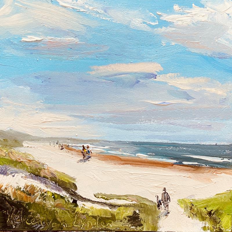 Peinture ochtend 24ws444 par Lynden (van) Heleen | Tableau Figuratif Paysages Marine Huile