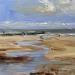 Painting strand Domburg 24ws427 by Lynden (van) Heleen | Painting Figurative Landscapes Marine Oil