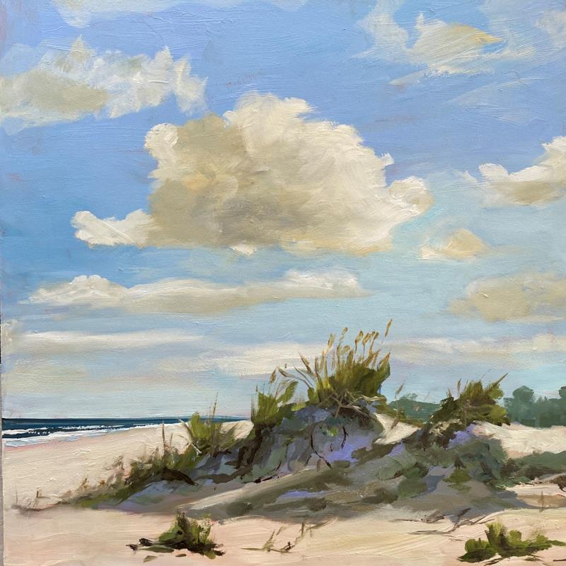 Painting duintjes 24ws436 by Lynden (van) Heleen | Painting Figurative Landscapes Marine Oil