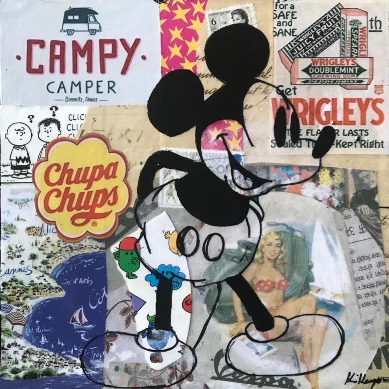 Gemälde Mickey vintage von Kikayou | Gemälde