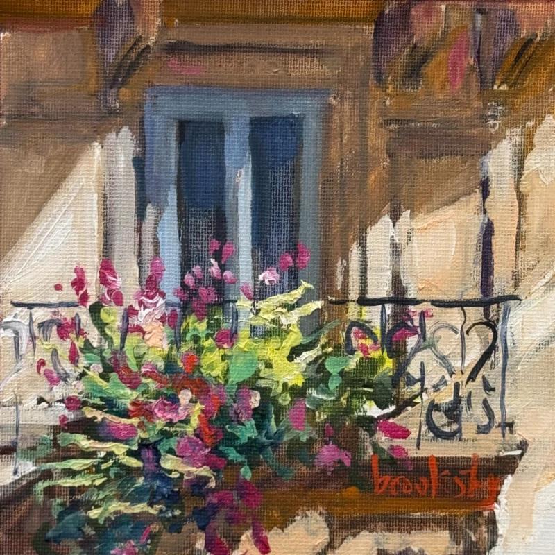 Painting Chez Benoit by Brooksby | Painting Figurative Nature Architecture Oil