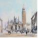 Painting SAN MARCO by Poumelin Richard | Painting Figurative Oil