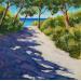 Painting Le chemin oublié by Foucras François | Painting Figurative Landscapes Nature Oil Acrylic