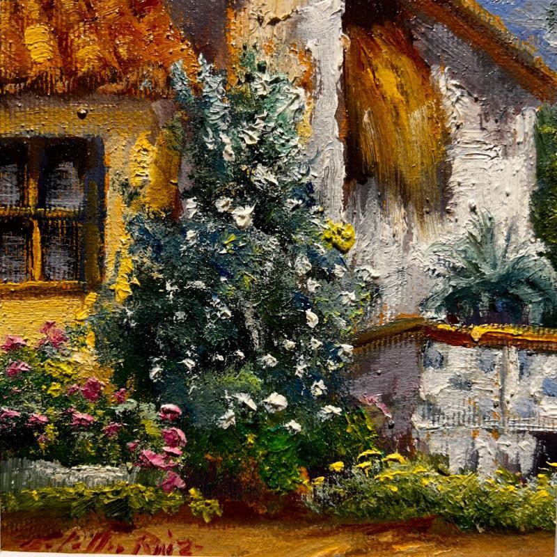 Painting Flores en el pajar by Cabello Ruiz Jose | Painting Impressionism Oil Life style