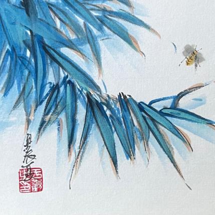 Painting Bee by Yu Huan Huan | Painting Figurative Ink Nature