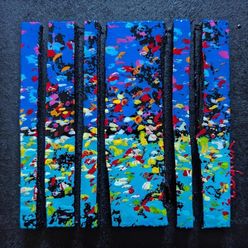 Painting Bc6 prairie by Langeron Luc | Painting Subject matter Wood Acrylic Resin