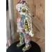 Skulptur PLAYMOBIL XXL 63cm KEITH HARING feuilles d’or  von Frany La Chipie | Skulptur Pop-Art Pop-Ikonen Graffiti Posca