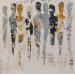 Gemälde Pastel von Rocco Sophie | Gemälde Art brut Acryl Collage Sand