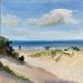 Painting Vanuit de duinen 2 24ws424 by Lynden (van) Heleen | Painting Figurative Landscapes Marine Oil