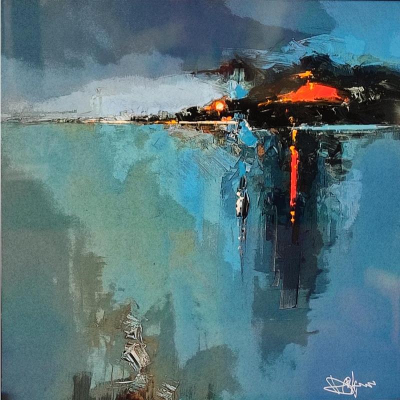 Peinture Abstraction marine 2 par Castan Daniel | Tableau Figuratif Huile