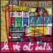 Peinture La vie est belle ! (love me) par Costa Sophie | Tableau Pop-art Acrylique Collage Upcycling