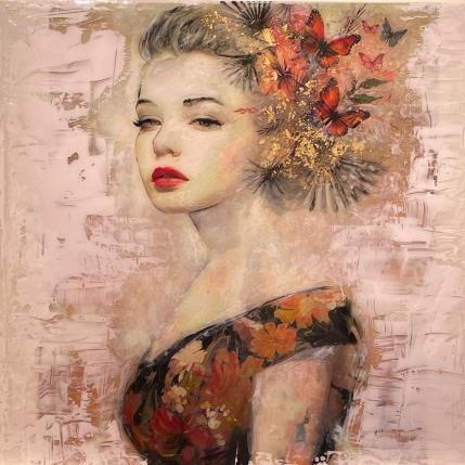 Painting Maria Mia by Bofill Laura | Painting Figurative Acrylic, Resin Portrait