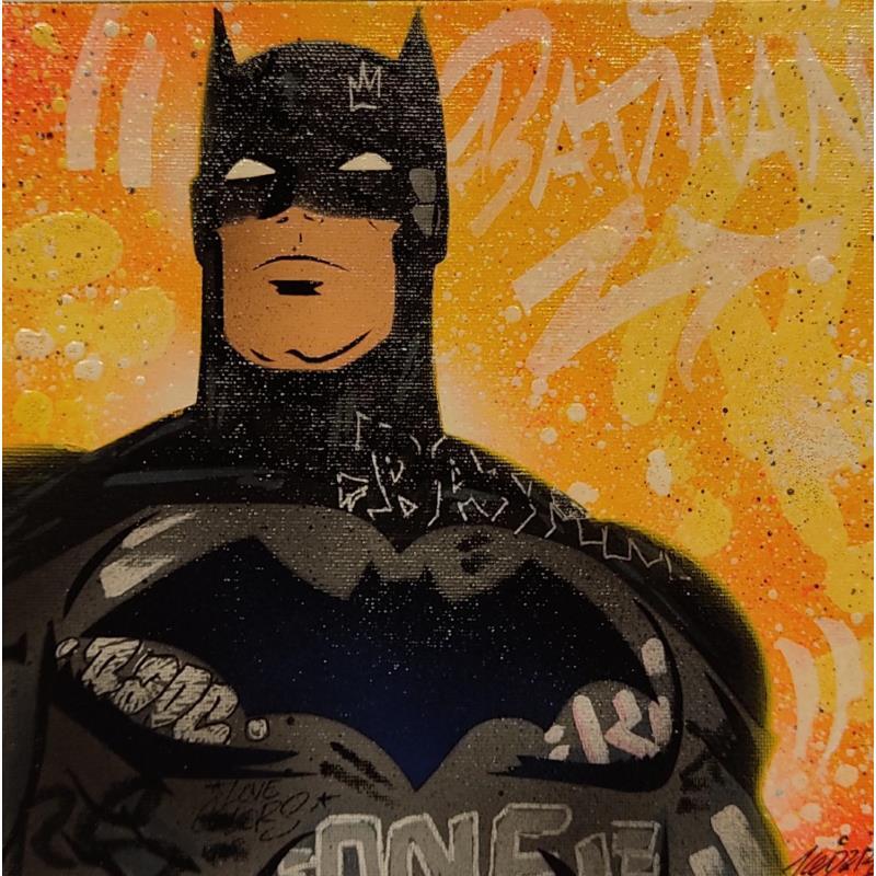 Peinture The bat par Kedarone | Tableau Pop-art Icones Pop Graffiti Acrylique