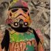 Painting Stormtrooper by Kedarone | Painting Pop-art Pop icons Graffiti Acrylic