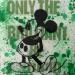 Peinture Mickey par Kikayou | Tableau Pop-art Icones Pop Graffiti Acrylique Collage