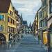 Gemälde Ruelle de la Petite France, Strasbourg von Touras Sophie-Kim  | Gemälde Realismus Landschaften Urban Architektur Acryl