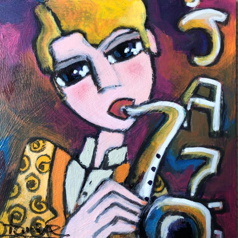 Peinture Jazz par Fauve | Tableau Figuratif Musique Acrylique