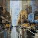 Painting Garment District by Dessein Pierre | Painting Figurative Oil