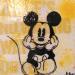 Painting Mickey by Kikayou | Painting Pop-art Pop icons Graffiti Acrylic Gluing