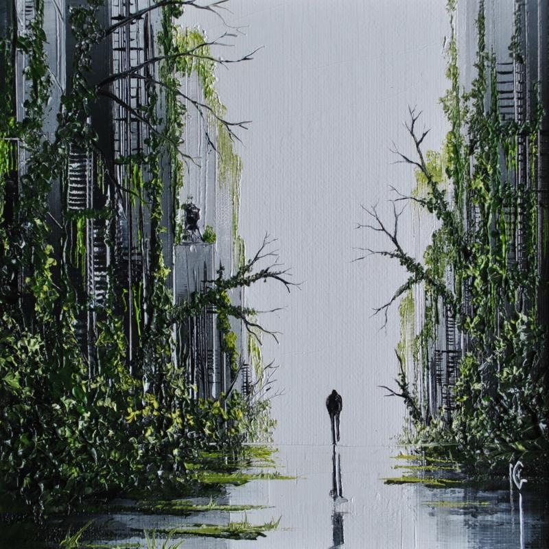 Painting Théâtre de verdure by Galloro Maurizio | Painting Figurative Oil Urban