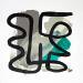 Painting Ceramic by Elliot Clara | Painting Abstract Still-life Acrylic Ink
