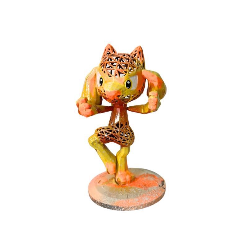 Sculpture SUNNY RIOLU by Mikhel Julien | Sculpture Pop-art Graffiti, Resin