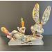 Sculpture Bunny addict by Atelier RingArt | Sculpture