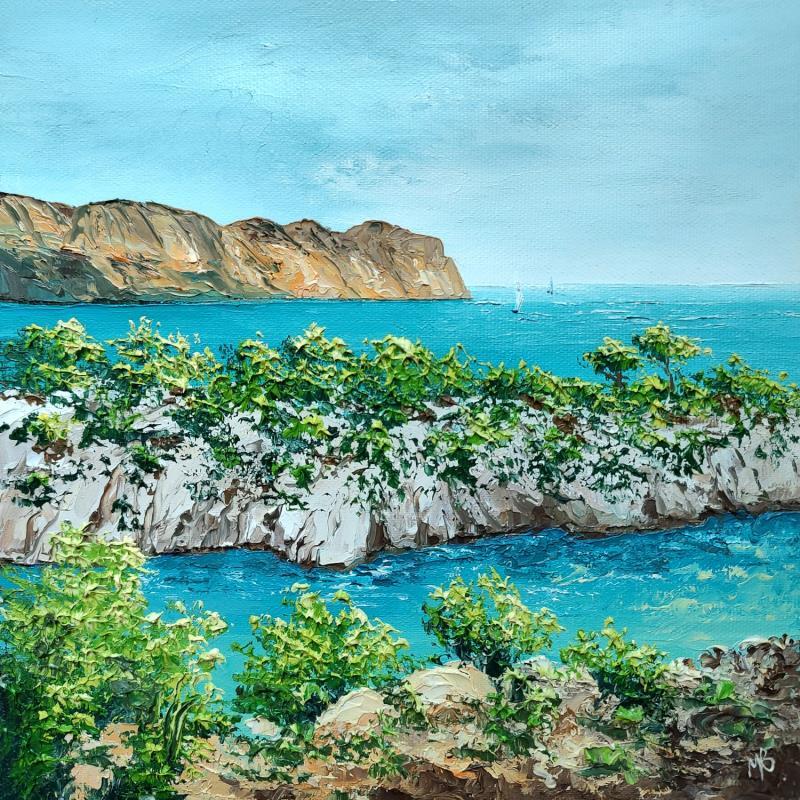 Peinture Cassis par Blandin Magali | Tableau Figuratif Paysages Huile