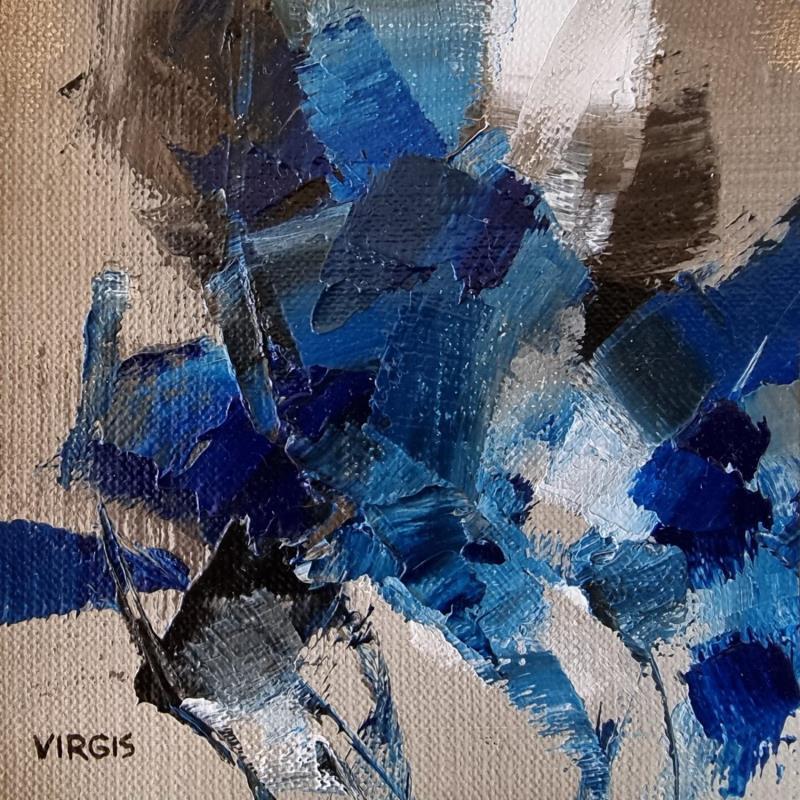 Painting It's cloudy by Virgis | Painting Abstract Minimalist Oil