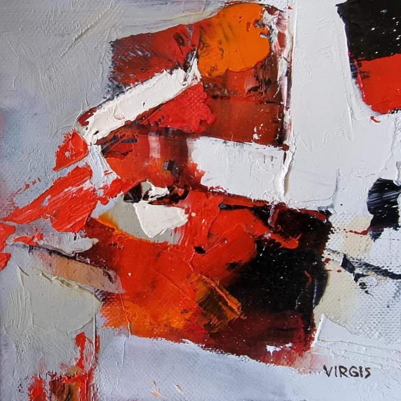 Painting City celebration by Virgis | Painting Abstract Minimalist Oil