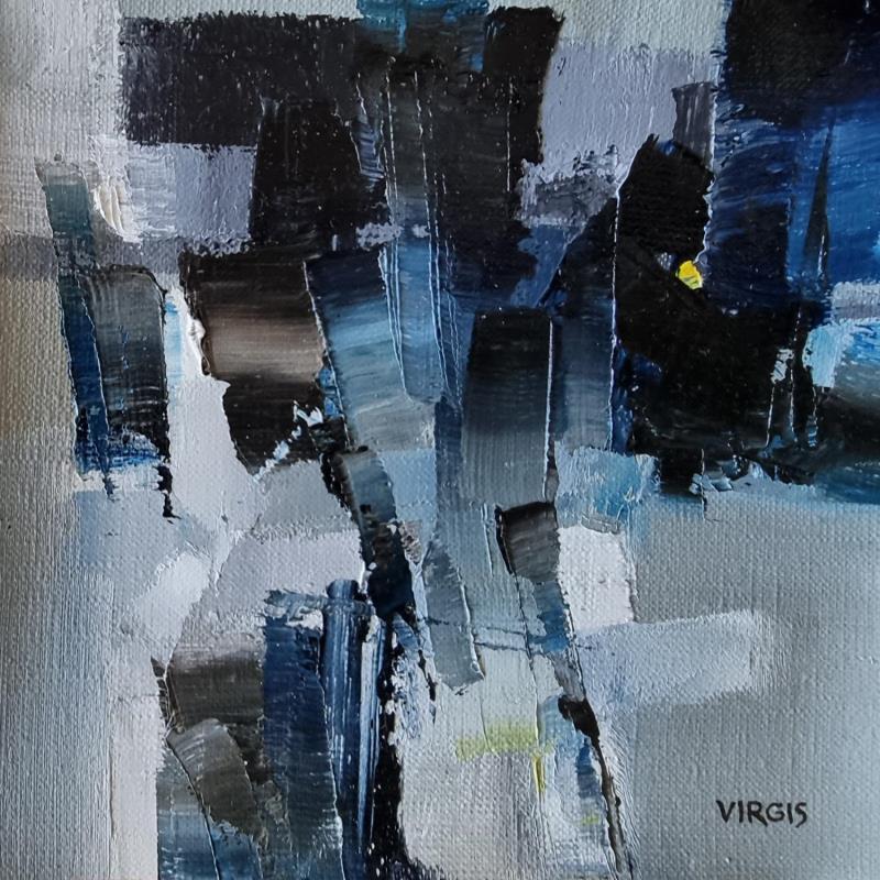 Painting Beyond the sun by Virgis | Painting Abstract Minimalist Oil