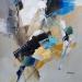 Painting Dreams come true by Virgis | Painting Abstract Minimalist Oil