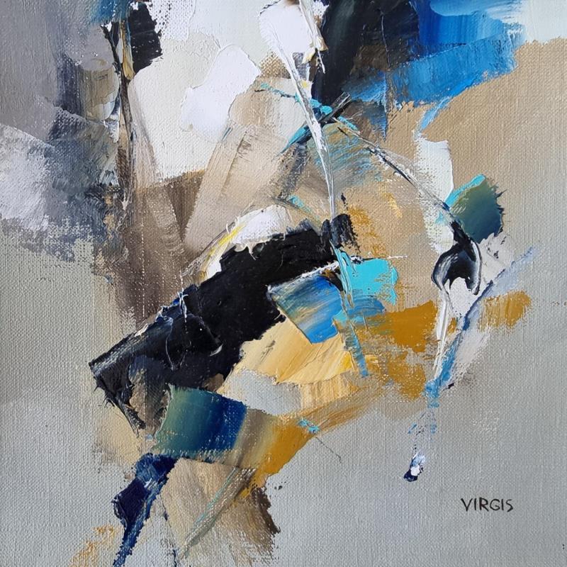 Peinture Dreams come true par Virgis | Tableau Abstrait Minimaliste Huile