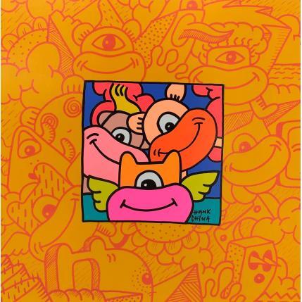 Painting Fun two by Hank China | Painting Pop-art Acrylic, Posca