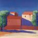 Painting Vacances by Pasquale | Painting Figurative Landscapes Nature Architecture Acrylic