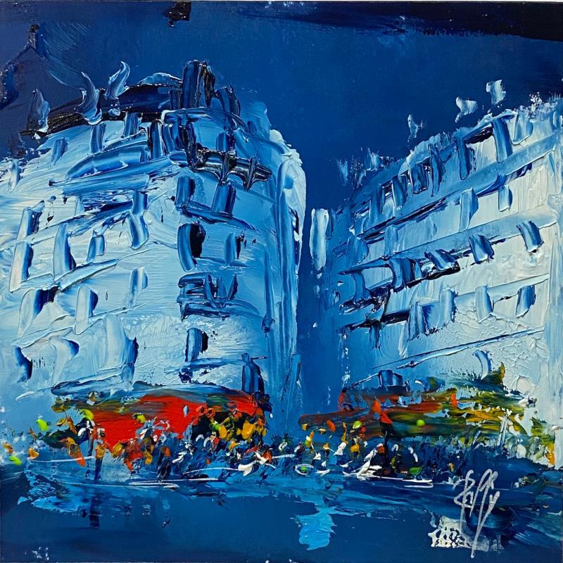 Painting Soirée by Raffin Christian | Painting Figurative Oil Urban