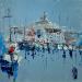 Painting Marseille by Raffin Christian | Painting Figurative Marine Oil